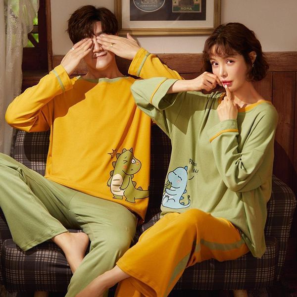 kawaii green little dinosaur womens sleepwears couple pajamas set loose cotton nightwear summer mujer casual home suit sweet sleepwear for, Black;red
kawaii green little dinosaur womens sleepwears couple pajamas set loose cotton nightwear summer mujer casual home suit sweet sleepwear for, Black;red