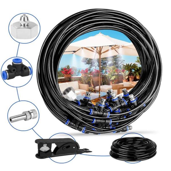 pool & accessories 10-20m water misting cooling system set mist sprinkler nozzle for outdoor garden patio greenhouse plants spray fog hose w
pool & accessories 10-20m water misting cooling system set mist sprinkler nozzle for outdoor garden patio greenhouse plants spray fog hose w