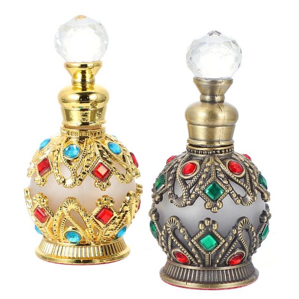 2pcs refillable glass bottle essential oil bottles perfume dispenser (15ml) storage & jars
2pcs refillable glass bottle essential oil bottles perfume dispenser (15ml) storage & jars