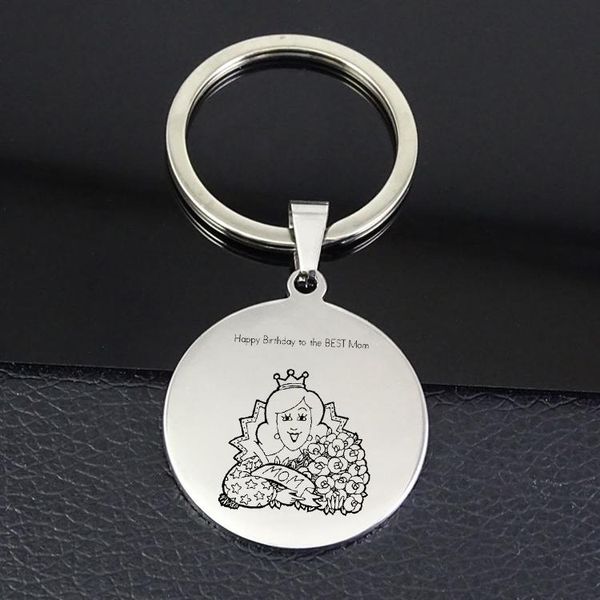 keychains fashion disc pendant keychain women's jewelry birthday gift for mom yp7303, Silver
keychains fashion disc pendant keychain women's jewelry birthday gift for mom yp7303, Silver