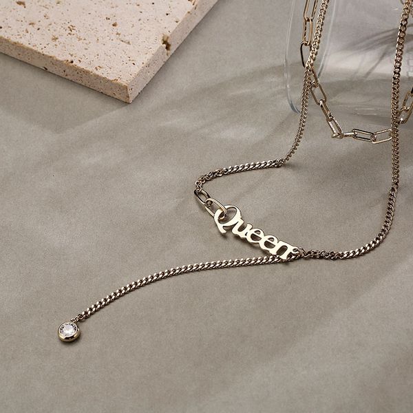 design net red same temperament hip hop style zircon pendant special shaped necklace adjustable, Silver
design net red same temperament hip hop style zircon pendant special shaped necklace adjustable, Silver