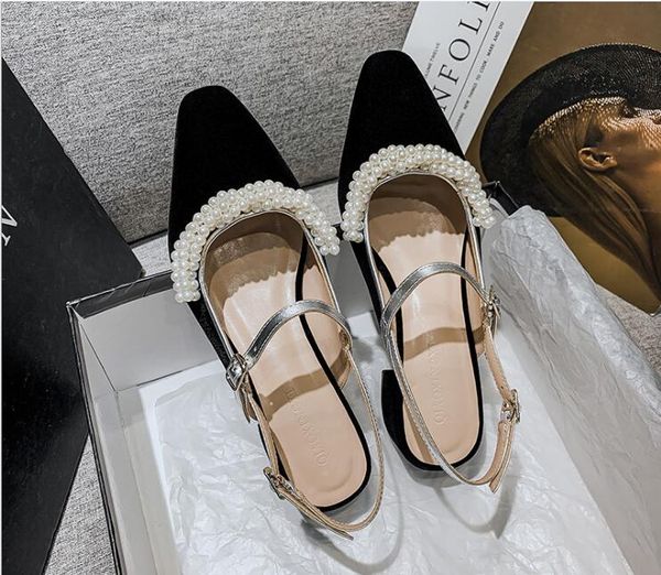 women's shoes french retro girl mary jane single shoes thick-heel suede dress shoes high-heeled laces pearl mid-heel large size, Black
women's shoes french retro girl mary jane single shoes thick-heel suede dress shoes high-heeled laces pearl mid-heel large size, Black