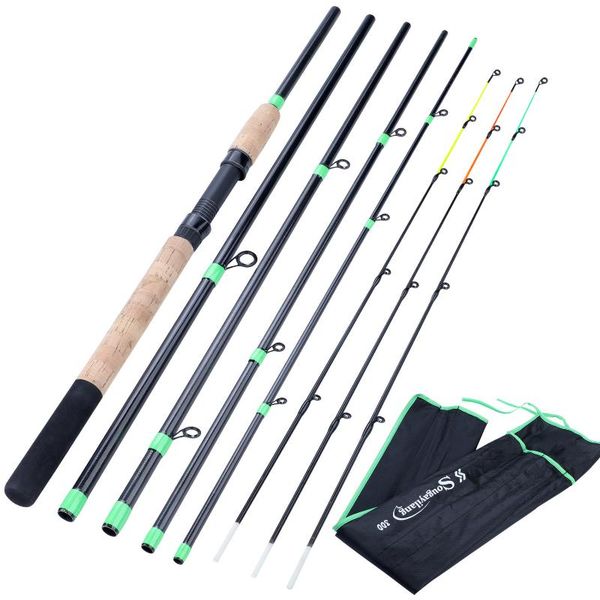 sougayilang 3m feeder l m h power fishing rod portable 6 sections carbon fiber travel lengthened handle tackle boat rods
sougayilang 3m feeder l m h power fishing rod portable 6 sections carbon fiber travel lengthened handle tackle boat rods