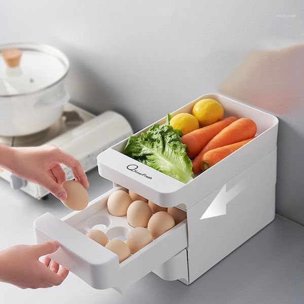 storage bottles & jars refrigerator drawer kitchen box drawers fresh spacer layer racks holders organizer egg
storage bottles & jars refrigerator drawer kitchen box drawers fresh spacer layer racks holders organizer egg