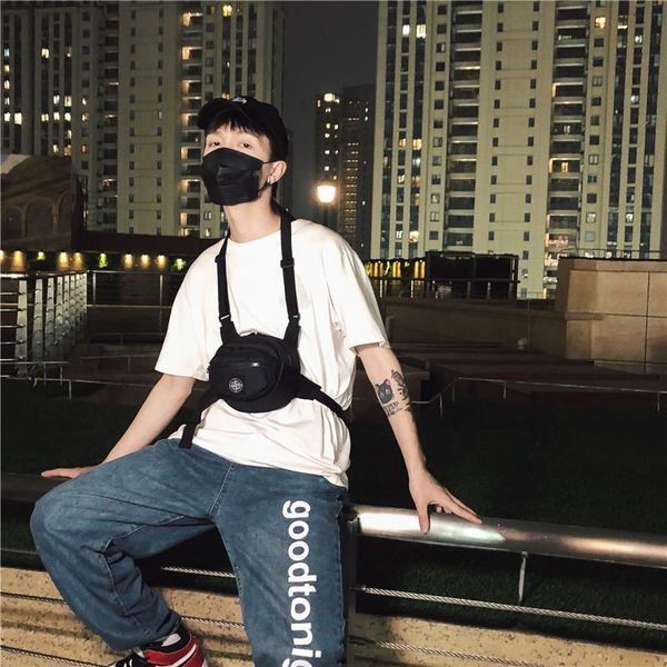 fashion oxford tactics chest bag hip hop multi-function men's outdoor slung polyester female function waist support, Black;gray
fashion oxford tactics chest bag hip hop multi-function men's outdoor slung polyester female function waist support, Black;gray
