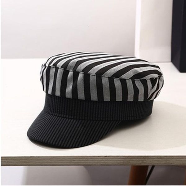 arrival cotton spring summer hats leisure stripe flat beret caps for women fashion female headwear gorras &, Yellow
arrival cotton spring summer hats leisure stripe flat beret caps for women fashion female headwear gorras &, Yellow