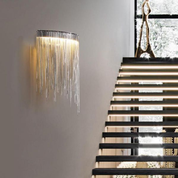 wall lamp modern luxury bedroom bedside living room led silver tassel applique murale luminaire light industrial decor
wall lamp modern luxury bedroom bedside living room led silver tassel applique murale luminaire light industrial decor