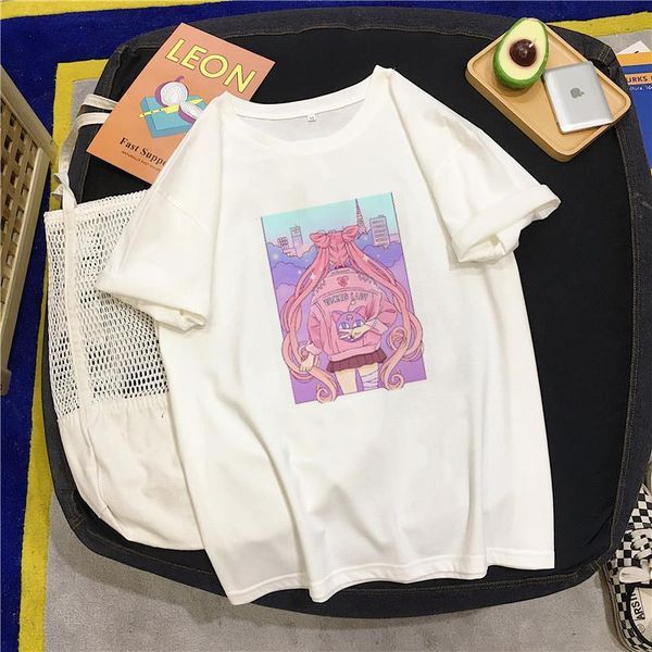 sailor moon cartoon fun print men t shirts summer fashion female chic shirt harajuku cute e girls ulzzang kawaii pink, White;black
sailor moon cartoon fun print men t shirts summer fashion female chic shirt harajuku cute e girls ulzzang kawaii pink, White;black