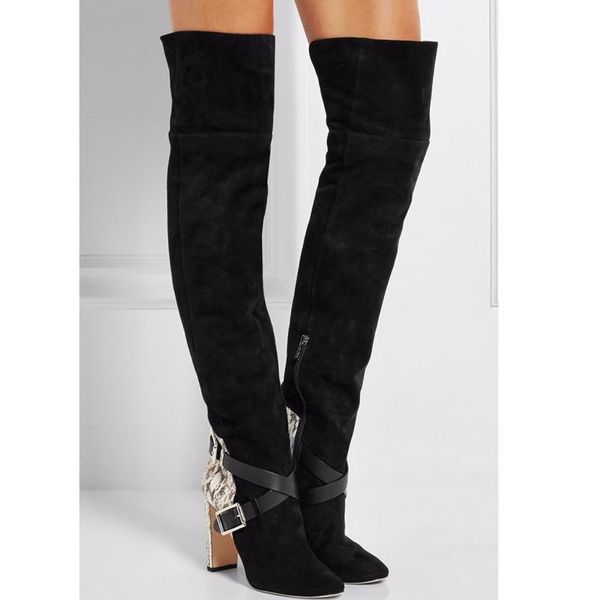boots women suede over the knee long 2021 winter thigh high chunky heel female black pointed toe
boots women suede over the knee long 2021 winter thigh high chunky heel female black pointed toe