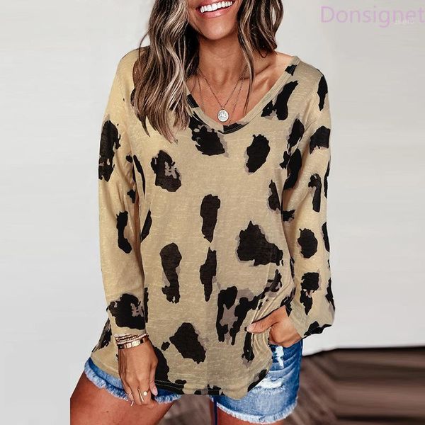 donsignet women's sweater fashion temperament v-neck pullover leopard casual large size knitted long sleeve sweaters, White;black
donsignet women's sweater fashion temperament v-neck pullover leopard casual large size knitted long sleeve sweaters, White;black
