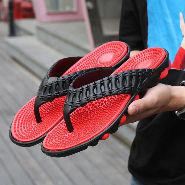 flip flops men summer mens badslippers casual non-slip slides massage bathroom beach slipper soft sole man sandals slippers, Black
flip flops men summer mens badslippers casual non-slip slides massage bathroom beach slipper soft sole man sandals slippers, Black