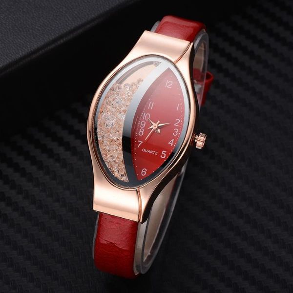 wristwatches fashion women watches casual ladies luxury crystal leather strap quartz hodinky dames horloge, Slivery;brown
wristwatches fashion women watches casual ladies luxury crystal leather strap quartz hodinky dames horloge, Slivery;brown