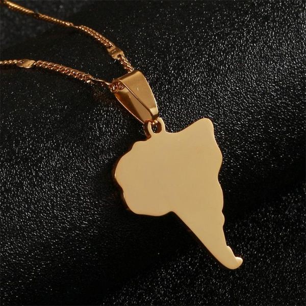 pendant necklaces stainless steel map of south america necklace pendants trendy chain jewelry, Silver
pendant necklaces stainless steel map of south america necklace pendants trendy chain jewelry, Silver