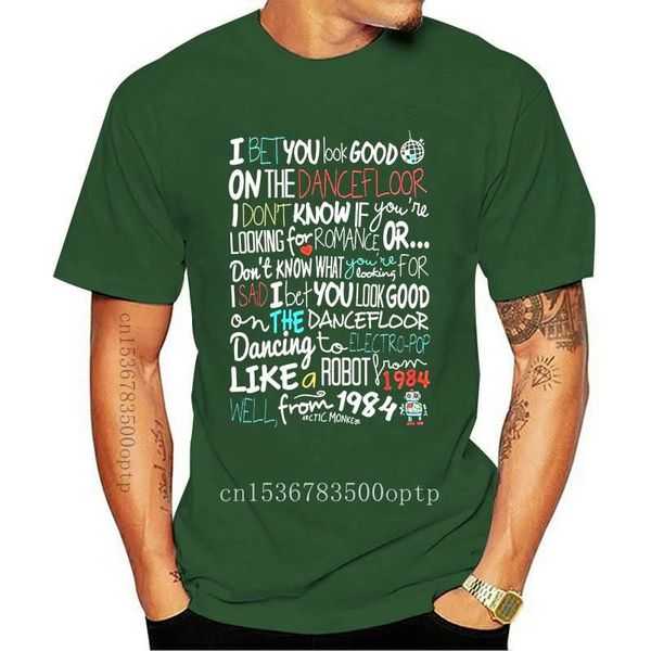 men's t-shirts t shirt fashion men t-shirt bioshick tng-arctic monkeys - bet you look good on the dancefloor, White;black
men's t-shirts t shirt fashion men t-shirt bioshick tng-arctic monkeys - bet you look good on the dancefloor, White;black
