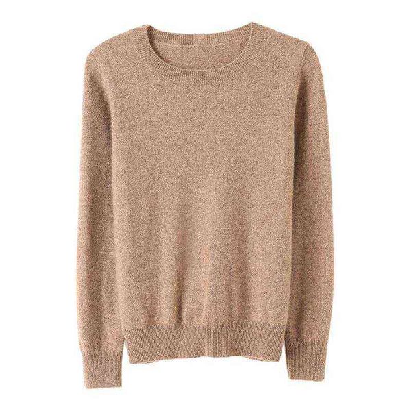 cashmere sweater women's 2021 autumn winter round neck loose pullover knitted solid color bottomed long sleeve, White;black
cashmere sweater women's 2021 autumn winter round neck loose pullover knitted solid color bottomed long sleeve, White;black