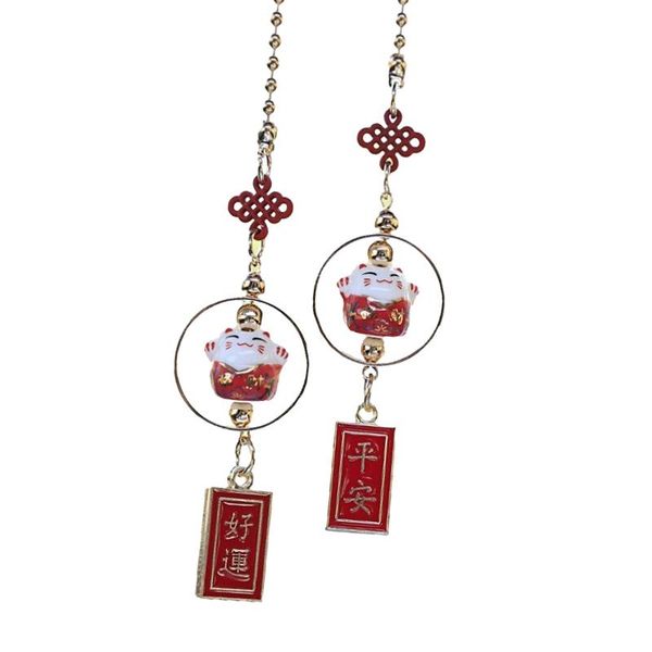 interior decorations ceramic car hanging ornaments cute lucky cat chinese feng shui mascot blessing ping an good luck auto decor accessories
interior decorations ceramic car hanging ornaments cute lucky cat chinese feng shui mascot blessing ping an good luck auto decor accessories