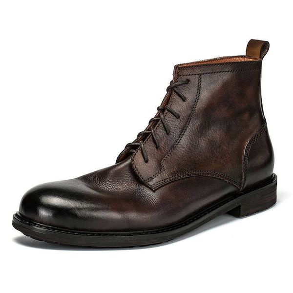 autumn and winter martin boots men's leather casual shoes lace up short tooling british desert, Black
autumn and winter martin boots men's leather casual shoes lace up short tooling british desert, Black