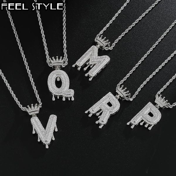 pendant necklaces hip hop iced out bling cubic a-z drip crown zircon letters & chain for men jewelry, Silver
pendant necklaces hip hop iced out bling cubic a-z drip crown zircon letters & chain for men jewelry, Silver