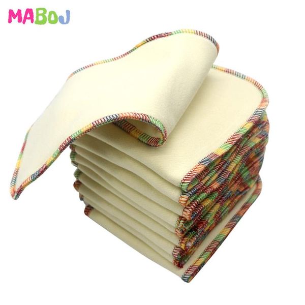 10pcs ecological diapers insert 3 layer cotton colorful reusable super soft baby nappy for cloth diaper covers
10pcs ecological diapers insert 3 layer cotton colorful reusable super soft baby nappy for cloth diaper covers