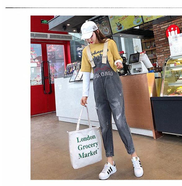women's jumpsuits & rompers black jumpsuit pants xxl fashion women ladies baggy long elegant bib full length pinafore dungaree overall, Black;white
women's jumpsuits & rompers black jumpsuit pants xxl fashion women ladies baggy long elegant bib full length pinafore dungaree overall, Black;white