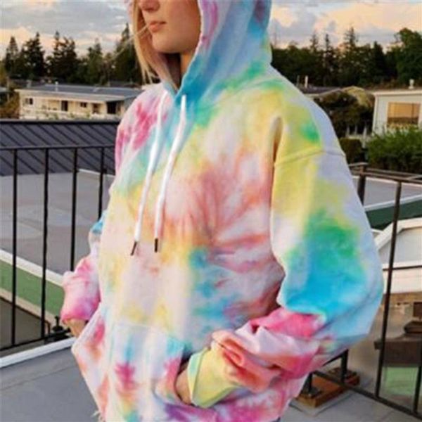 women's hoodies & sweatshirts female summer autumn casual ladies sweatshirt streetwear tie dye hooded long sleeve fall loose, Black
women's hoodies & sweatshirts female summer autumn casual ladies sweatshirt streetwear tie dye hooded long sleeve fall loose, Black