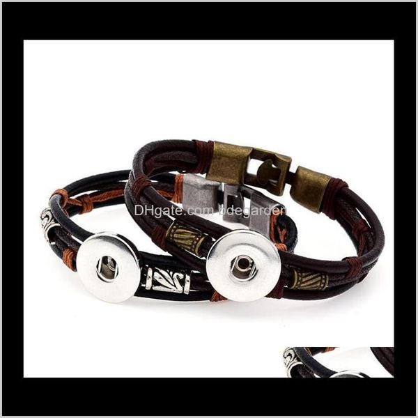 charm bracelets jewelry drop delivery 2021 vocheng ginger snap 18mm bracelet cow leathe ps0577 sqgec, Golden;silver
charm bracelets jewelry drop delivery 2021 vocheng ginger snap 18mm bracelet cow leathe ps0577 sqgec, Golden;silver
