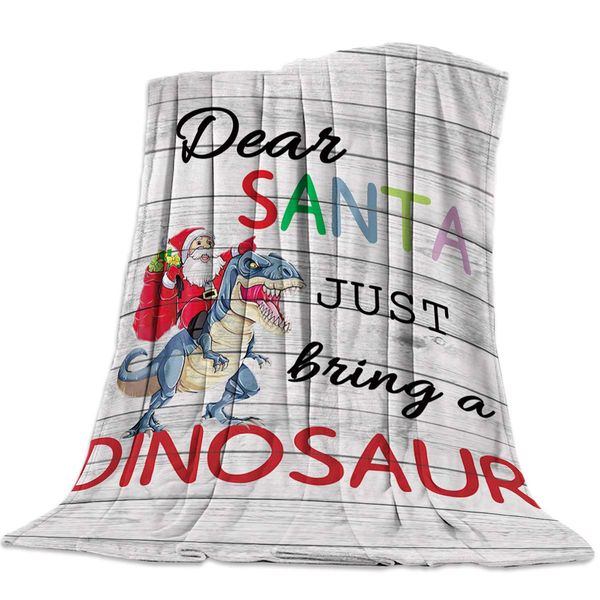 Flannel Throw Blanket for Bedroom,Indoor and Outdoor Microfiber Blankets, Christmas Santa Claus Riding a Dinosaur Retro Wooden
Flannel Throw Blanket for Bedroom,Indoor and Outdoor Microfiber Blankets, Christmas Santa Claus Riding a Dinosaur Retro Wooden