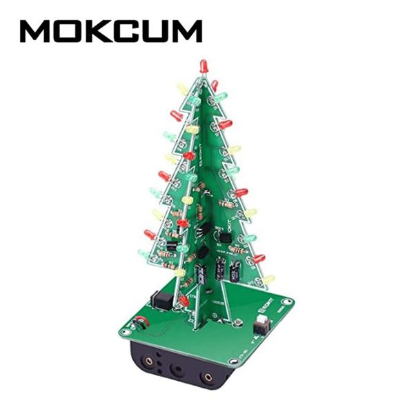color 3d christmas tree electronic assemble kit led flash diy colorful rgb circuit fun suit gift modules
color 3d christmas tree electronic assemble kit led flash diy colorful rgb circuit fun suit gift modules