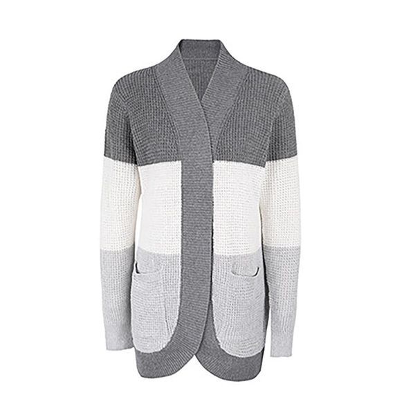 women's jackets casual v-neck curved large pocket sweater contrast color coat winter jacket retro loose long sleeve, Black;brown
women's jackets casual v-neck curved large pocket sweater contrast color coat winter jacket retro loose long sleeve, Black;brown