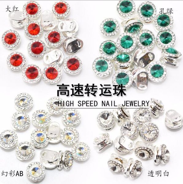 100pcs nail jewelry spinning crystal decoration/ siver plated spin rhinestone glitter charm diy deco/spinning rotating1, Silver;gold
100pcs nail jewelry spinning crystal decoration/ siver plated spin rhinestone glitter charm diy deco/spinning rotating1, Silver;gold