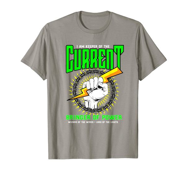 funny electrician gift electrical engineer lineman t-shirt, White;black 
funny electrician gift electrical engineer lineman t-shirt, White;black