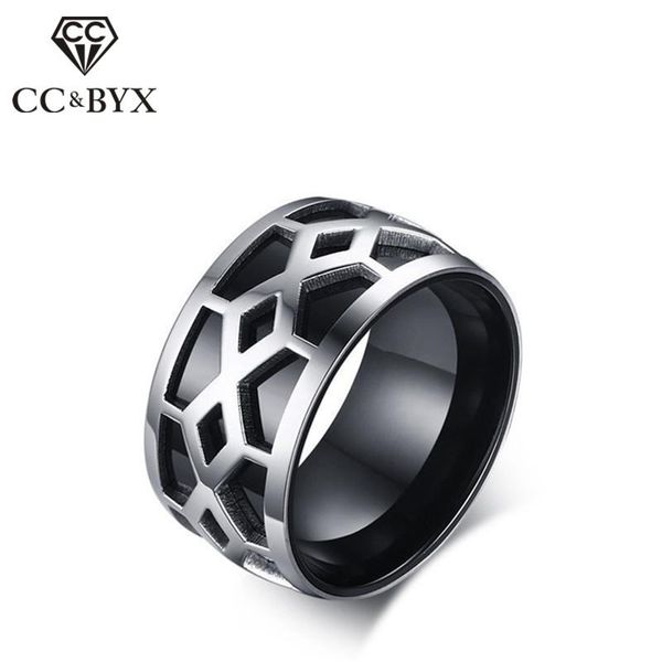 wedding rings punk for men and women stainless steel black color luxury jewelry 12mm ring gentleman party gift bijoux homme 1293, Slivery;golden
wedding rings punk for men and women stainless steel black color luxury jewelry 12mm ring gentleman party gift bijoux homme 1293, Slivery;golden