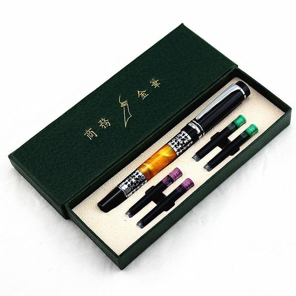 iraurita fountain pen full metal clip luxury office school stationery material supplies color ink gift box pens
iraurita fountain pen full metal clip luxury office school stationery material supplies color ink gift box pens