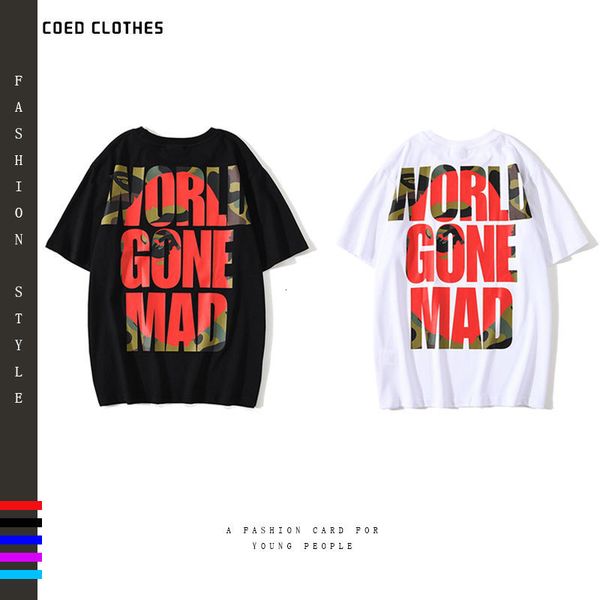 t shirt fashion city ins and men's trend, tiktok, ape, crazy head, world, letters, s, black white, white.
t shirt fashion city ins and men's trend, tiktok, ape, crazy head, world, letters, s, black white, white.