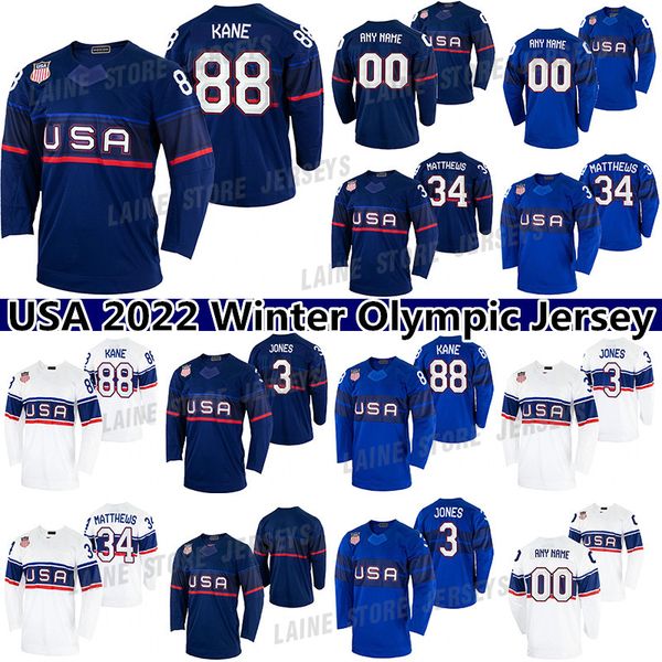 2022 winter jersey 34 auston matthews 88 patrick kane 9 jack eichel 19 matthew tkachuk 3 seth jones 43 quinn hughes 23 adam fox hockey jerse, Black;red
2022 winter jersey 34 auston matthews 88 patrick kane 9 jack eichel 19 matthew tkachuk 3 seth jones 43 quinn hughes 23 adam fox hockey jerse, Black;red