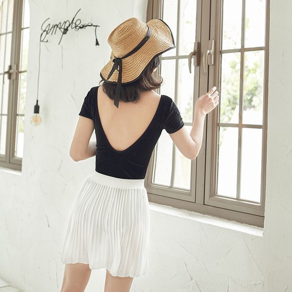 Women female bikini skirt straight polyester cast swimsuit bath one piece, White;black
Women female bikini skirt straight polyester cast swimsuit bath one piece, White;black