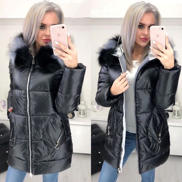 winter warm womens coat solid color multi pocket fashion slim jackets casual long sleeve outerwear female clothing, Black;brown
winter warm womens coat solid color multi pocket fashion slim jackets casual long sleeve outerwear female clothing, Black;brown