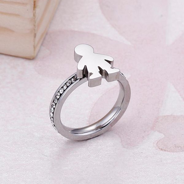 cluster rings anillos mujer gold color stainless steel for women cute cartoon mini boy girl rhinestone jewelry gifts, Golden;silver
cluster rings anillos mujer gold color stainless steel for women cute cartoon mini boy girl rhinestone jewelry gifts, Golden;silver
