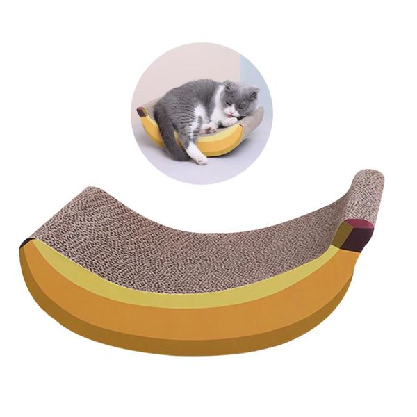 cat scratcher boards banana shape toys durable corrugated scratching pad pet supplies
cat scratcher boards banana shape toys durable corrugated scratching pad pet supplies
