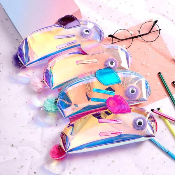 pencil bags cute laser fish eye shape case girl large capacity triangle bag coin purse school supplies stationery
pencil bags cute laser fish eye shape case girl large capacity triangle bag coin purse school supplies stationery