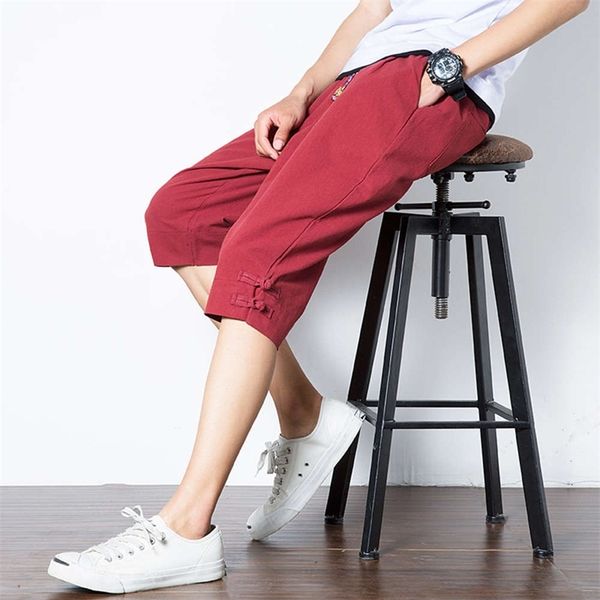 men's pants summer chinese style linen large straight casual capris trend 8ey8, Black
men's pants summer chinese style linen large straight casual capris trend 8ey8, Black