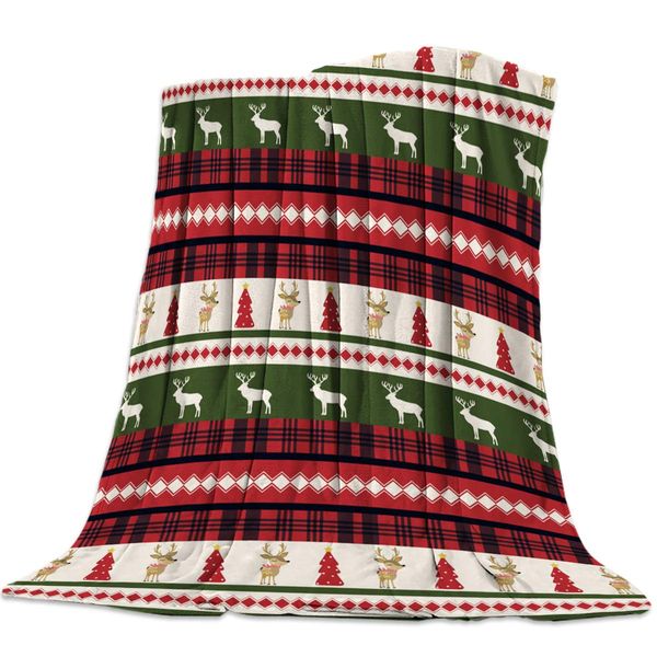 Throw Blanket for Sofa Couch- Christmas Pattern Elk Snowflakes Xmas Tree 49 x 79 Inche Flannel Bed Blanket Lightweight
Throw Blanket for Sofa Couch- Christmas Pattern Elk Snowflakes Xmas Tree 49 x 79 Inche Flannel Bed Blanket Lightweight