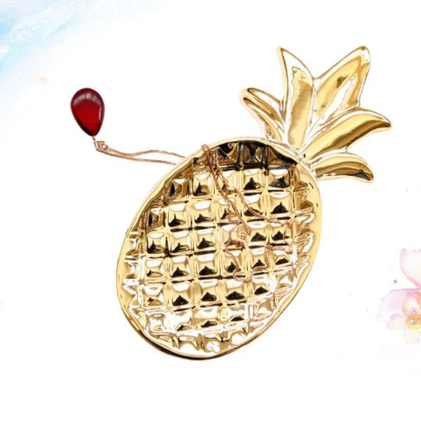 jewelry pouches, bags golden ceramic pineapple shaped tray organizer decorative dish plate deskornament for ring necklace bracelet, Pink;blue
jewelry pouches, bags golden ceramic pineapple shaped tray organizer decorative dish plate deskornament for ring necklace bracelet, Pink;blue