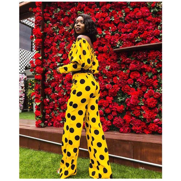 women's tracksuits summer yellow fashion word collar casual polka dot lantern sleeve + long pants two-piece sets wholesale dropshpping, Gray
women's tracksuits summer yellow fashion word collar casual polka dot lantern sleeve + long pants two-piece sets wholesale dropshpping, Gray
