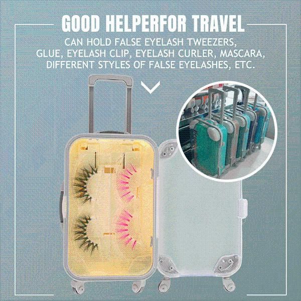 storage bags simulation luggage box for eyelashes makeup tools case mini trolley travel suitcase packing
storage bags simulation luggage box for eyelashes makeup tools case mini trolley travel suitcase packing