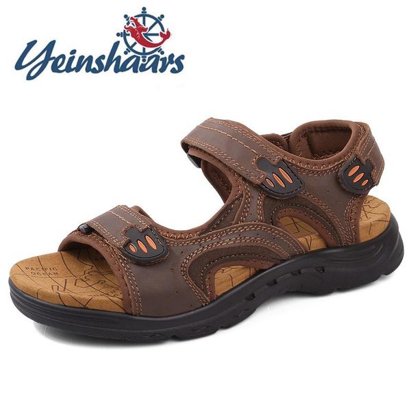 sandals brand men 2021 trend casual outdoor non-slip sandal genuine leather breathable skynet light summer shoes male plus size, Black
sandals brand men 2021 trend casual outdoor non-slip sandal genuine leather breathable skynet light summer shoes male plus size, Black