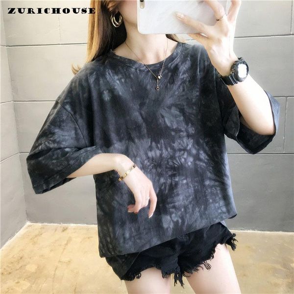 women's t-shirt zurichouse 2021 oversized women fashion tie dye short sleeve o-neck harajuku style summer tee shirt, White
women's t-shirt zurichouse 2021 oversized women fashion tie dye short sleeve o-neck harajuku style summer tee shirt, White
