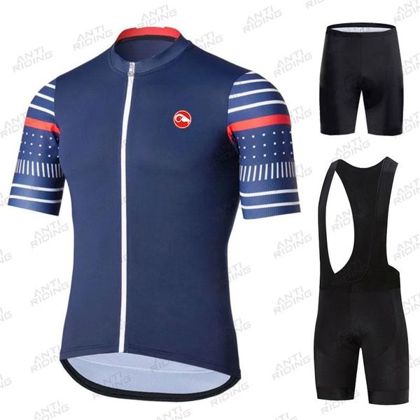 racing sets 2021 summer cycling clothing short sleeve jersey set pro road bike clothes bicycle triathlon skinsuit cycle shirt, Black;blue
racing sets 2021 summer cycling clothing short sleeve jersey set pro road bike clothes bicycle triathlon skinsuit cycle shirt, Black;blue