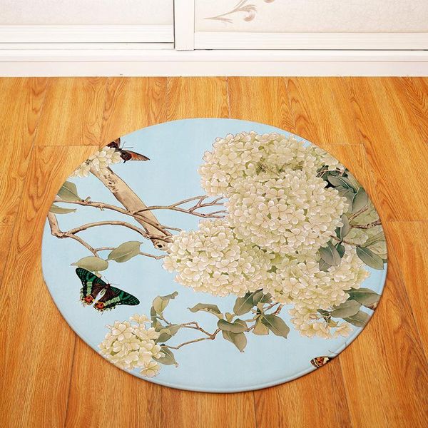 cushion/decorative pillow flannel round floor mat butterfly printing doormat foot rug kitchen water-absorbing anti-skid carpet
cushion/decorative pillow flannel round floor mat butterfly printing doormat foot rug kitchen water-absorbing anti-skid carpet