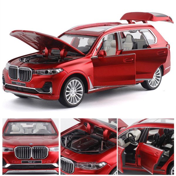 new arrive 1:32 scale licensed collection car model for thebmw x7 diecast metal alloy luxury suv pull back sound&light toys vehicle
new arrive 1:32 scale licensed collection car model for thebmw x7 diecast metal alloy luxury suv pull back sound&light toys vehicle